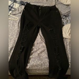 Fashion Nova Black Jeans size 11